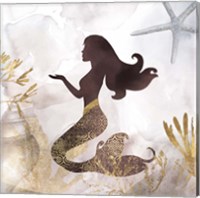 Framed 'Mermaid II' border=