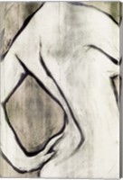 Framed Nude Sepia I