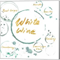 Framed 'White Wine Gold' border=