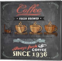 Framed Coffee Board II