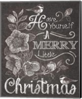 Framed Chalkboard Christmas Sayings II