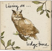 Framed 'Lodge Life VI' border=