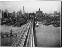 Framed Brooklyn Bridge