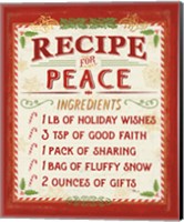 Framed Holiday Recipe II