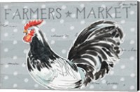 Framed Roosters Call I