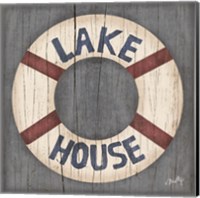 Framed Lake House