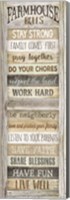 Framed Farmhouse Rules