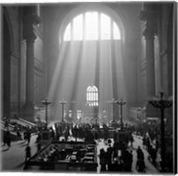 Framed 1930s 1940s Interior Pennsylvania Station New York City?