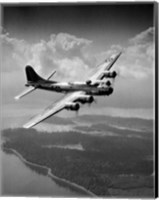 Framed 1940s Us Army Aircraft World War Ii B-17