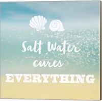 Framed Salt water Cure