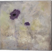 Framed Purple Flower II