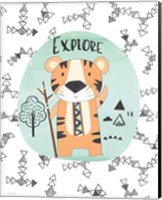 Framed Explore Tiger