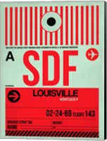 Framed SDF Louisville Luggage Tag II