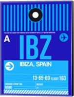 Framed IBZ Ibiza Luggage Tag II