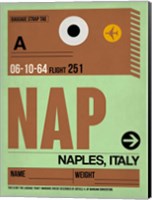 Framed APF Naples Luggage Tag I