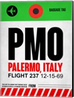 Framed PMO Palermo Luggage Tag I