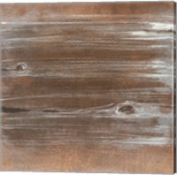 Framed Wood Panel V