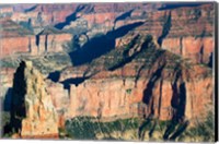 Framed North and South Rims, Grand Canyon, Arizona