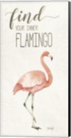 Framed Find Your Inner Flamingo