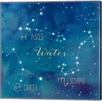 Framed Star Sign Water