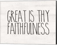 Framed Faithfulness