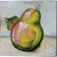 Framed 'Abstract Kitchen Fruit 4' border=
