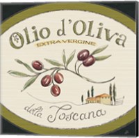 Framed Tuscan Flavor VI