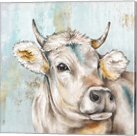 Framed Headstrong Cow I