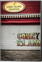 Framed Coney Island New York