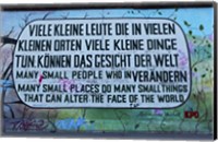 Framed Berlin Wall 12