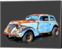 Framed Rusty Car I