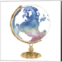 Framed Adventure Globe I