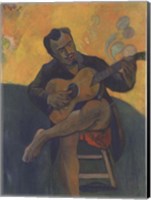 Framed Guitar Player, 1894