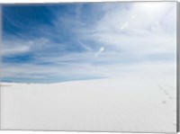 Framed White Dunes II