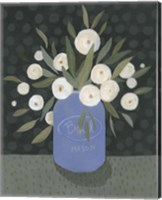 Framed Mason Jar Bouquet II