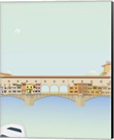 Framed Travel Europe--Ponte Vecchio
