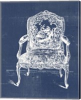 Framed Antique Chair Blueprint V