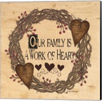 Framed Our Family is a Work of Heart