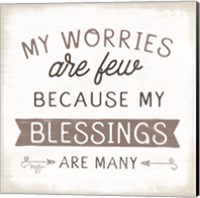 Framed Blessings are Many