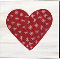 Framed Rustic Valentine Heart II