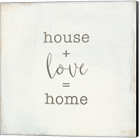 Framed Home Sweet Home IV Script