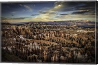 Framed Bryce Canyon Sunset