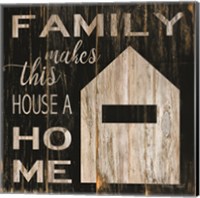 Framed Family Makes This House a Home