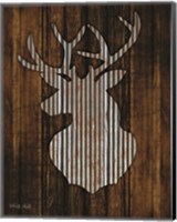 Framed Deer Head II