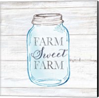 Framed Farmhouse Stamp Mason Jar