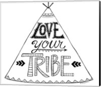 Framed Love Your Tribe