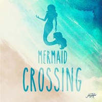 Framed Mermaid Crossing