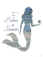 Framed I Believe in Mermaids