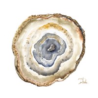 Framed Agate Watercolor I