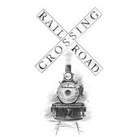Framed Railroad Crossing